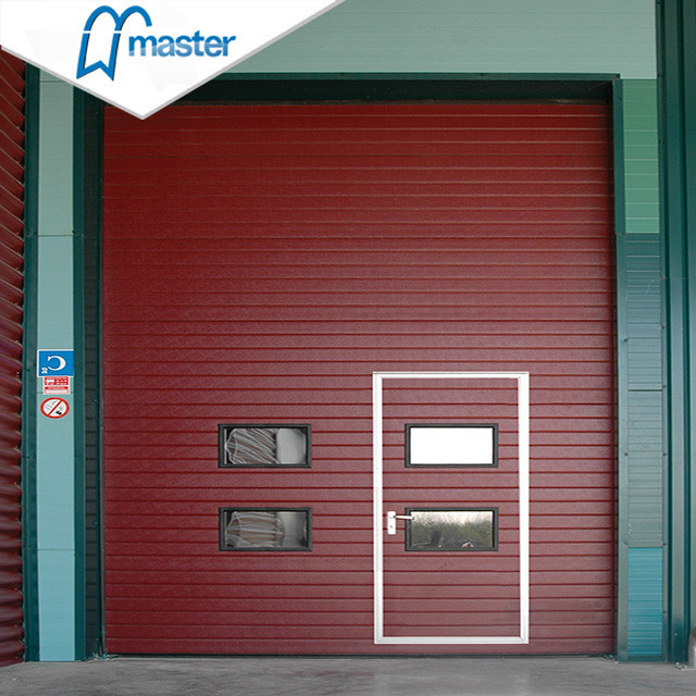 High quality Upward sliding lift industrial rolling workshop garage door