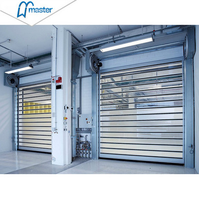 Hot Sale Hard Fast Material Commercial Industrial PVC Warehouse Dock Door Aluminum Roll Up Rapid High Speed Spiral Door