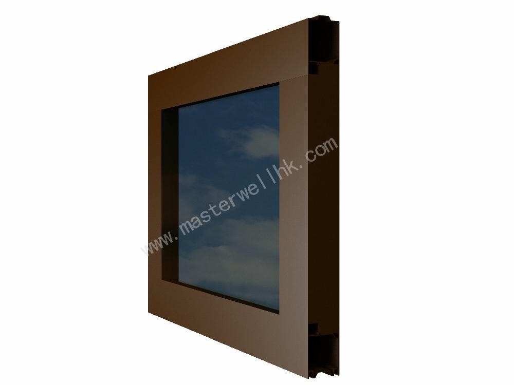 Master Well New Design Modern aluminum tempered full view glass garage door price mirror plexiglass panel garage doors