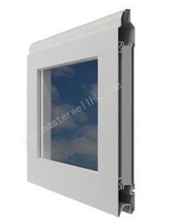 Master Well New Design Modern aluminum tempered full view glass garage door price mirror plexiglass panel garage doors