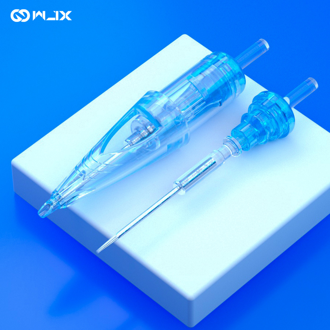 WJX 0.3mm Diameter RL 5 Tattoo Needles Disposable Permanent Tattoo Needle Cartridge