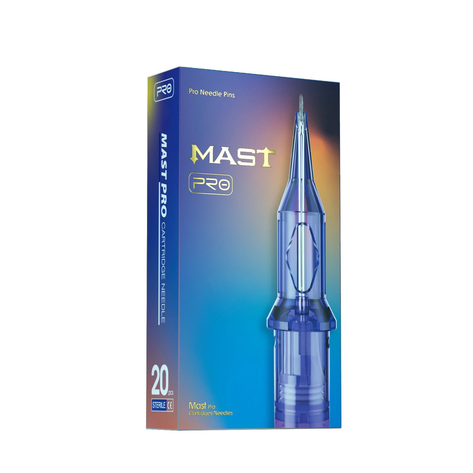 Mast Pro Professional Tattoo Needles 3.5mm Taper Round Shader 3RS/5RS Tattoo Cartridge Needles 20pcs/box