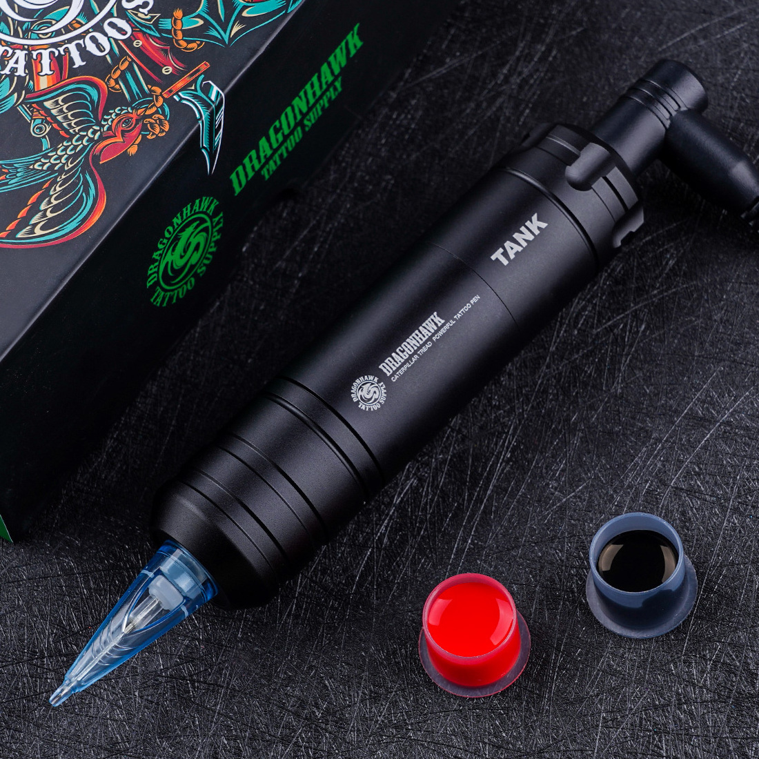 Dragonhawk 4.2mm Stroke Tattoo Gun Maquina Para Tatuar Wireless Tattoo Machine