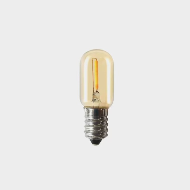 E12 0.5W 220V 230V 240V 2700K Warm White T20 Filament LED Bulb LED Pygmy Bulb