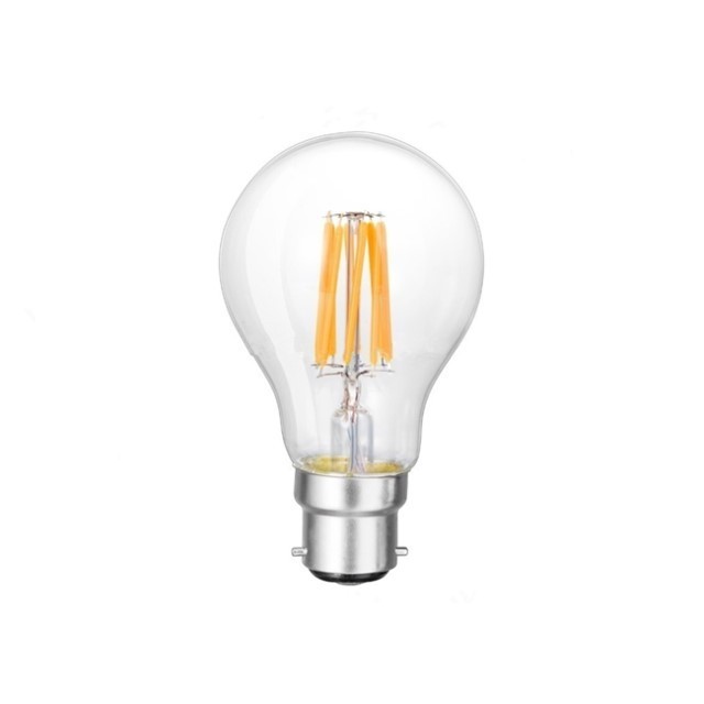 B22 E27 6W 12 Volt 24 Volt 12-24V AC 4000K 6000K A19 LED Filament Bulb