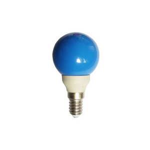 E14 24V Blue G45 LED Bulb