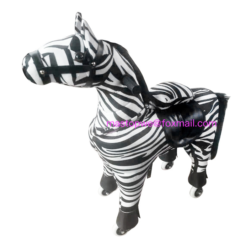 2021 High quality CE/EN71 Mechanical Ride on animal pony toy for sale