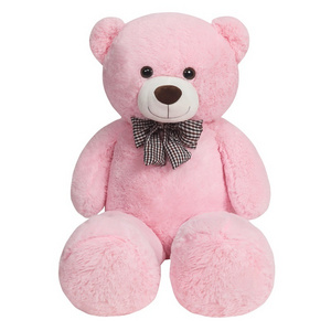 OEM Wholesale Valentine Gift 120cm Teddy Bear Super Soft Giant Teddy Bear Classic Pink Teddy Bear