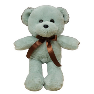 custom 30cm cute teddy bear plush toy for crane machine plush doll stuffed bear animal toy