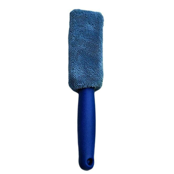 Car Tyre Mud Wash Microfiber Auto Motorcycle Truck Cleaning Detailing Car Care Brush Wet and Dry Wheel Tire Rim Clean Brush