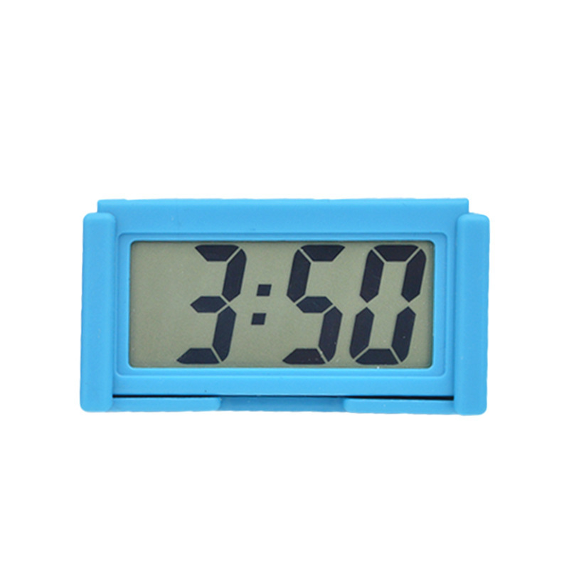 Mini Car Clock Car Truck Dashboard Time Convenient Durable self-adhesive stand Car electronic digital clock Auto accessories