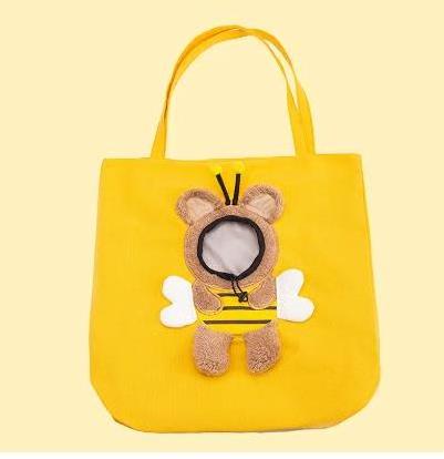 Pet Canvas travel  Shoulder outdoor carrier Bags Cat and Dogs Tote Bag Small Pet Carrier Bag Fashionable Breathable