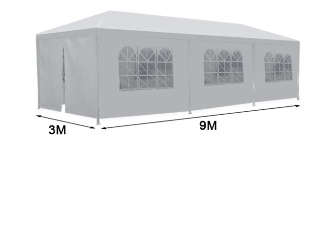 10 x20/30 Outdoor Gazebo White Canopy with sidewalls Party Wedding Tent Cater Events Pavilion Beach BBQ gazebo pergola