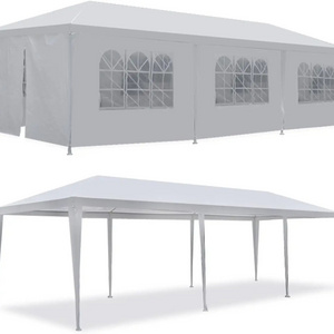 10 x20/30 Outdoor Gazebo White Canopy with sidewalls Party Wedding Tent Cater Events Pavilion Beach BBQ gazebo pergola