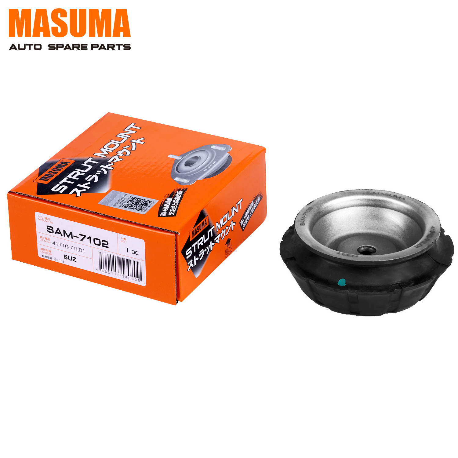 SAM-7102 MASUMA Japanese Auto car Shock Absorber Strut Mount B20B3 2000cc 41710-63J11 41710-71L00 41710-71L01 41710-80J00