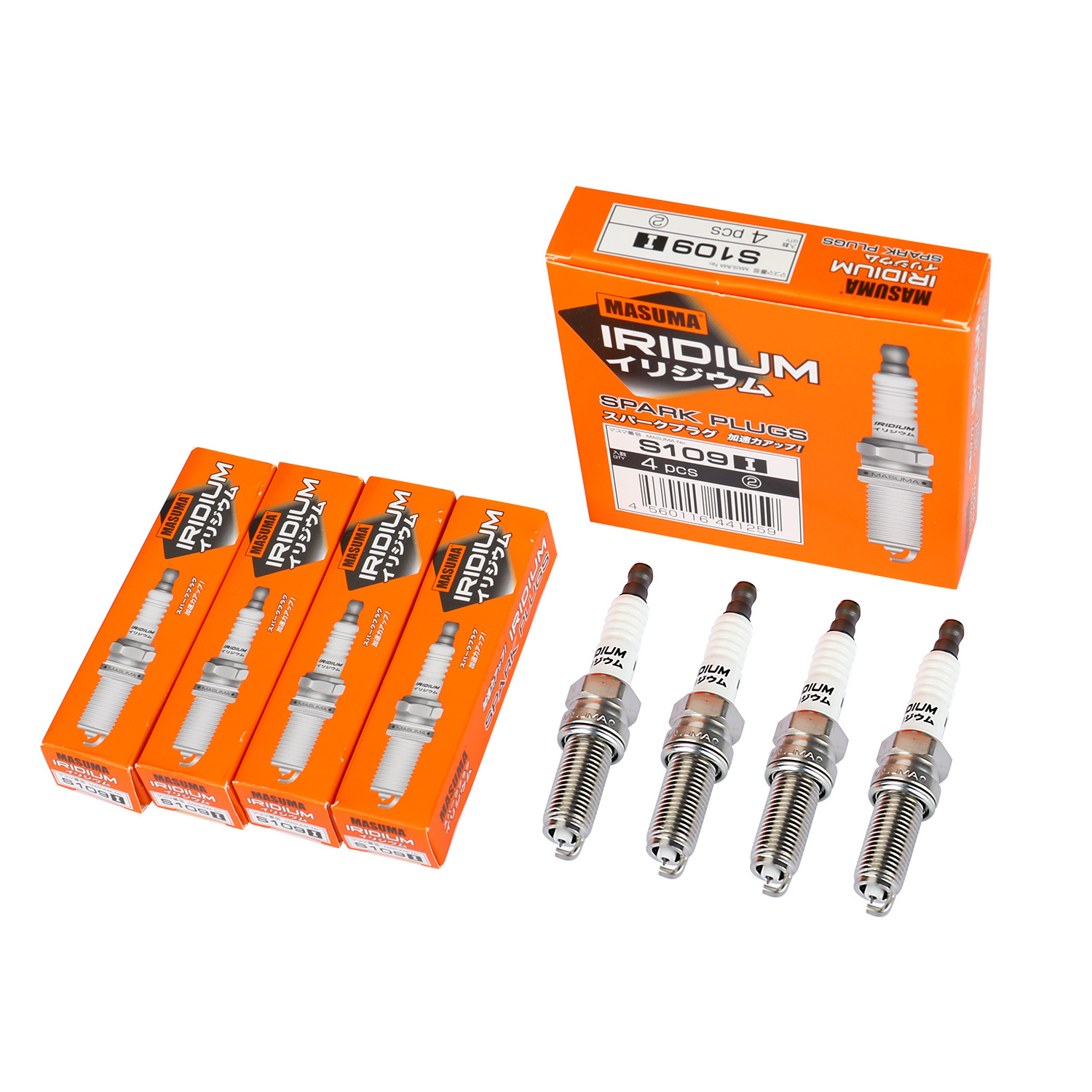 MASUMA Japanese Original 12290-R40-A01 S109I Car Spark Plug for Kia Sorento VW Polo Otima Elantra Honda Accord