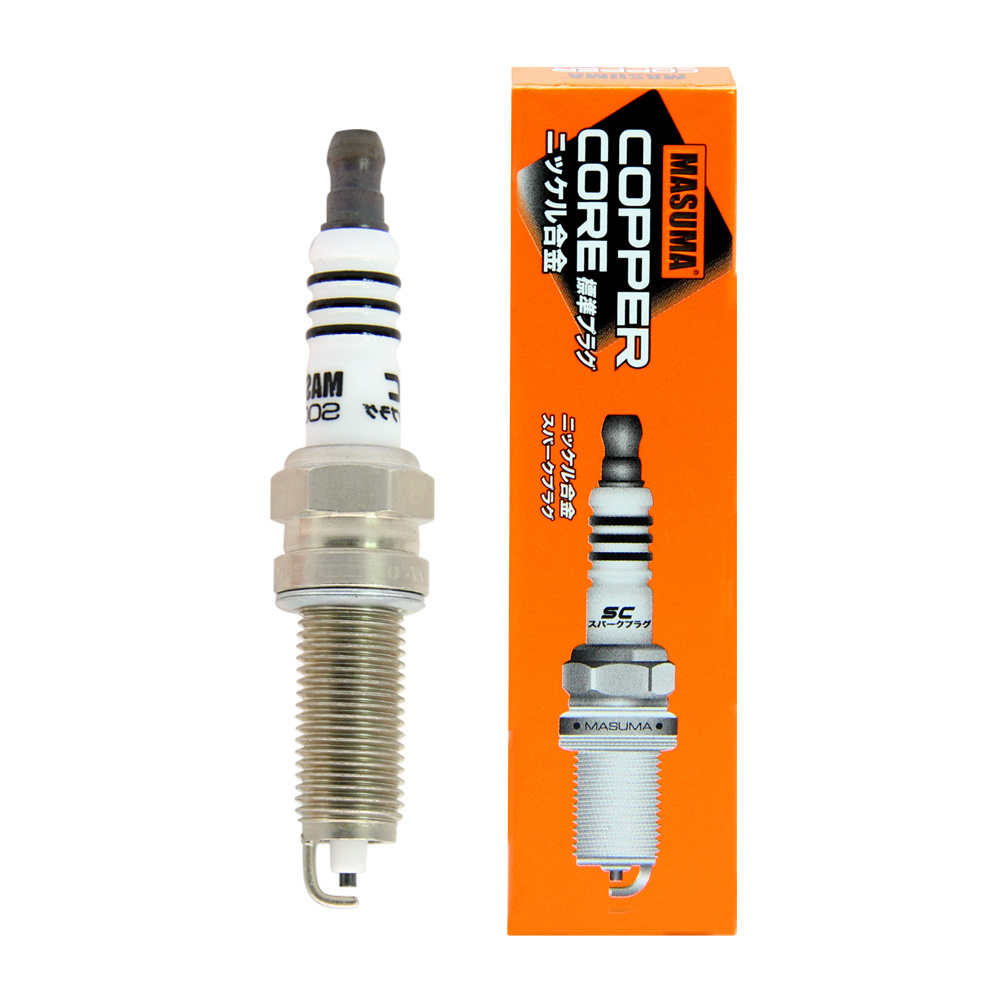 S001C  MASUMA High performance ceramic burner single electrode motorcycle engine part iridium C7HSA A7TC spark plug for GY6