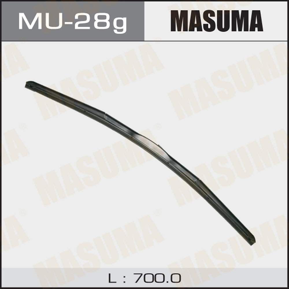 MU-28G  MASUMAsoft wiper blade glass window cleaning wholesale wiper blades universal windshield wiper