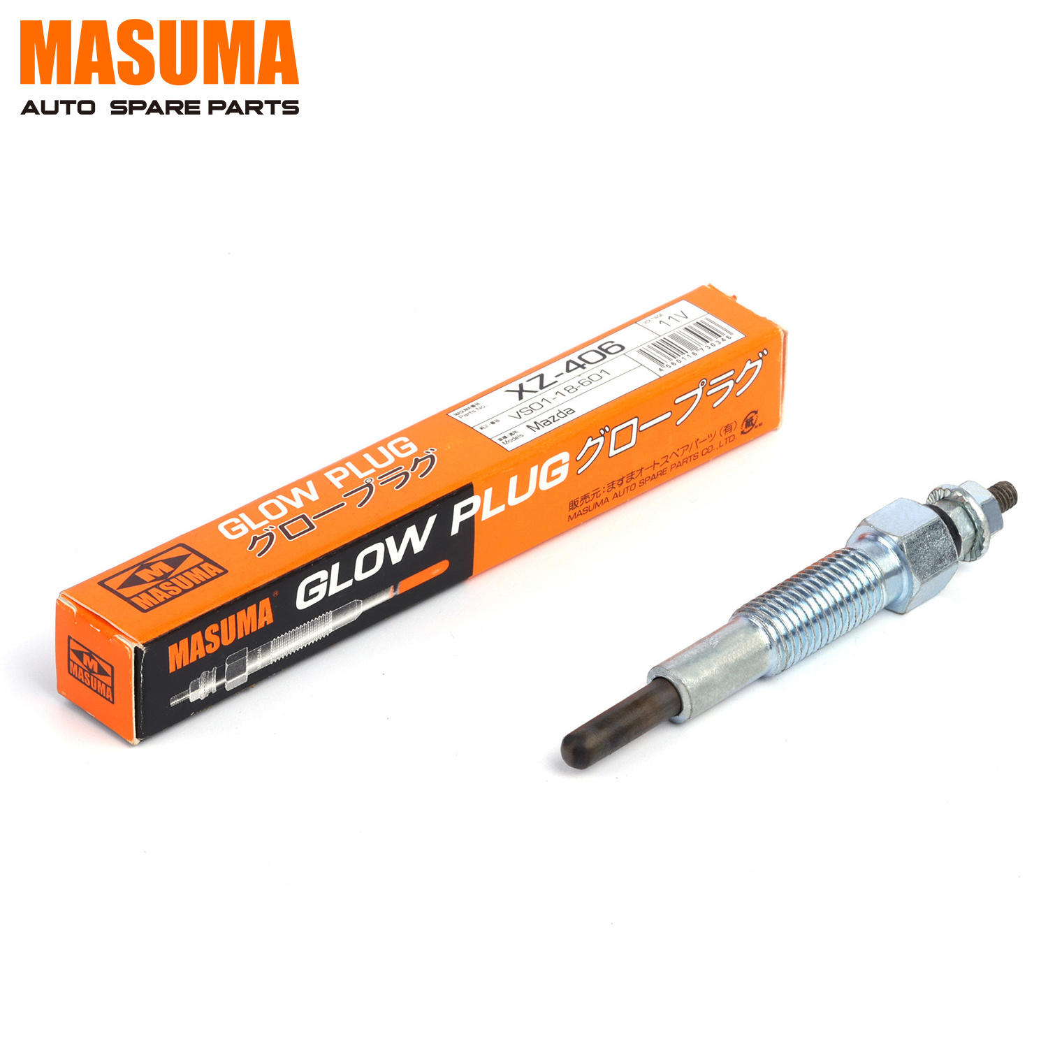 XZ-406 MASUMA Auto engine glow plug Duratec R2L2-18-601 R2L2-18-601 VS01-18-601 for MAZDA BONGO BRAWNY