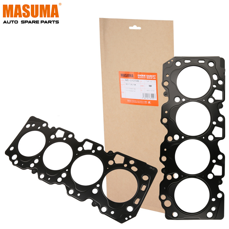 MD-01014S MASUMA Auto spare Part Engine Valve Cover Car perkins Cylinder Head Gasket 11115-64130 for TOYOTA CAMRY