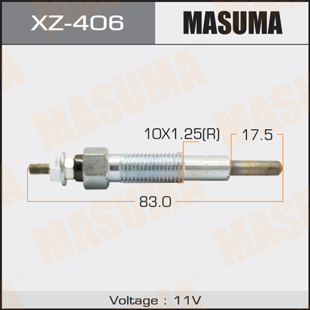 XZ-406 MASUMA Auto engine glow plug Duratec R2L2-18-601 R2L2-18-601 VS01-18-601 for MAZDA BONGO BRAWNY