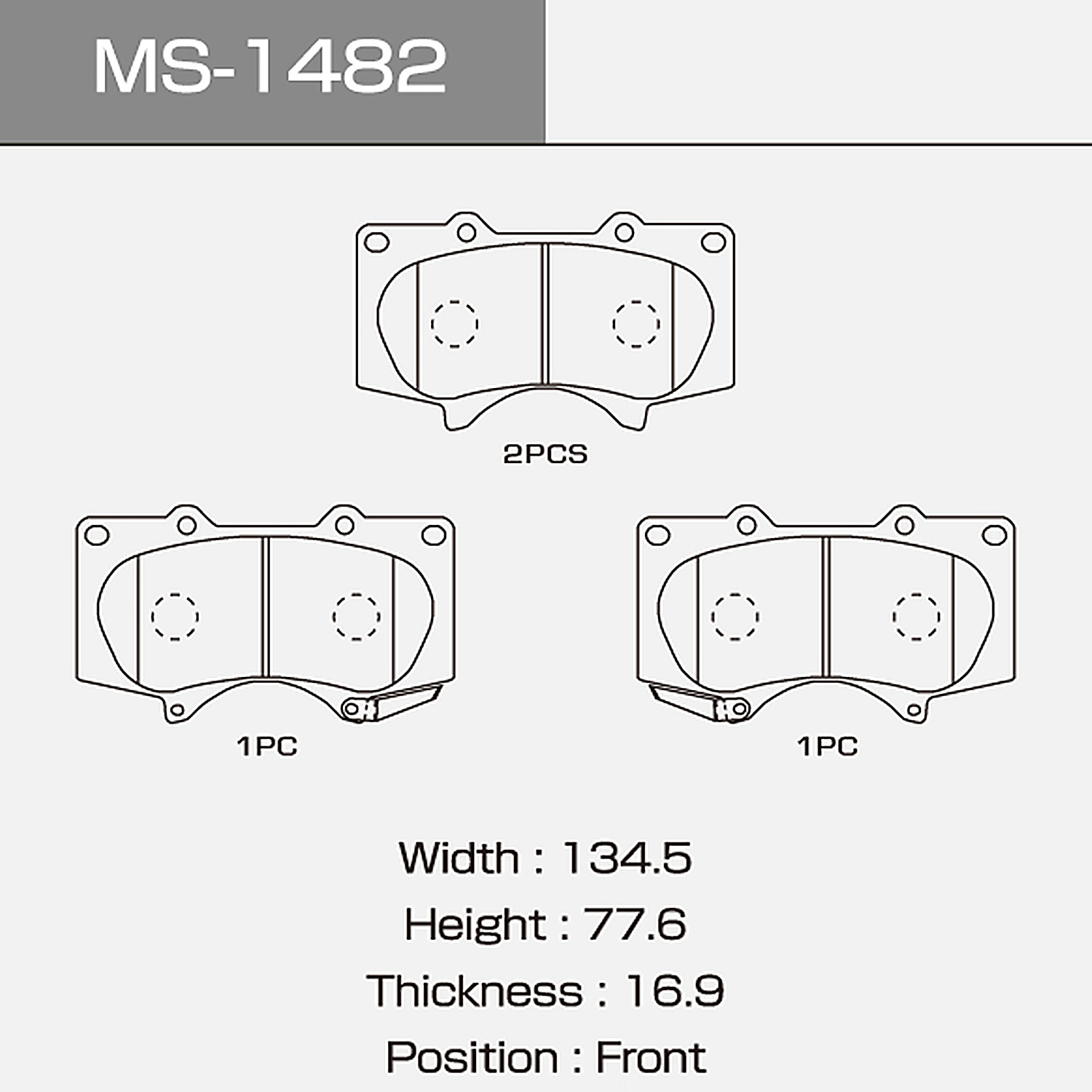 MASUMA Wholesale Manufacturing Car Brake Pads Production Line Auto Disc Brake Pad 29087 Asimco Ceramic Brake Pad For Toyota