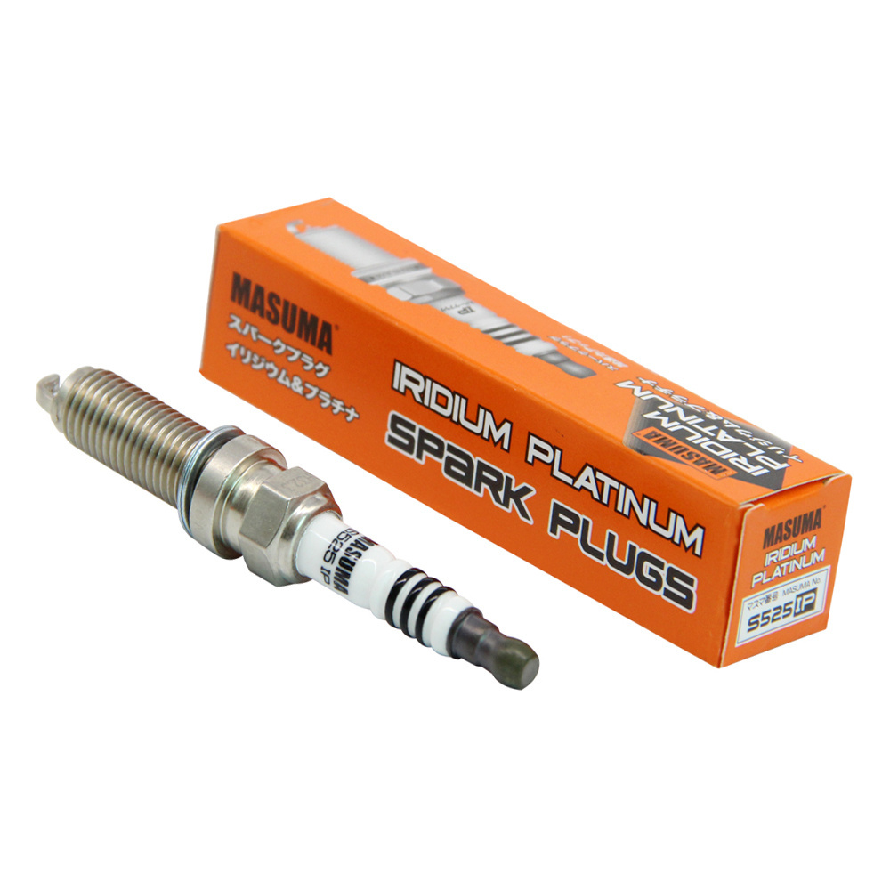 S525IP MASUMA Iridium Platinum Spark Plugs Coil Autolite Torch Performance Engine Briggs Spark Plug for 90919 01275