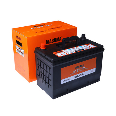 BT-104L Japan MASUMA Auto batteries 12V 80AH Long life Maintenance Car starting auto battery