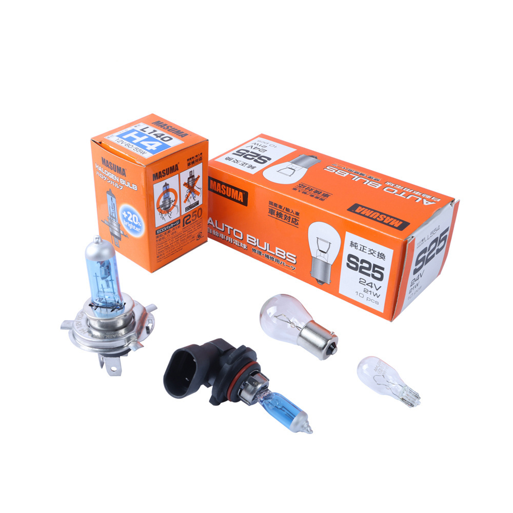 Japan MASUMA Auto Bulb parts for TOYOTA LEXUS NISSAN HONDA SUBARU KIA HYUNDAI Car LED Halogen Xenon bulb spare parts