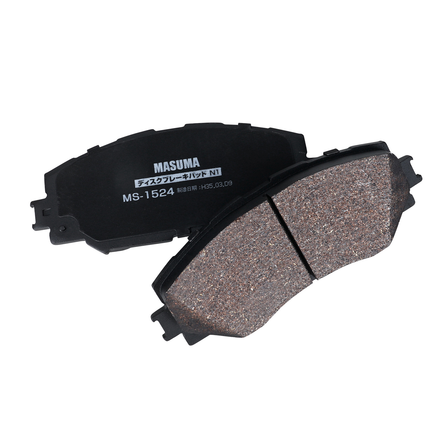 MS-1524N Japan MASUMA brake pads 04465-02220 for TOYOTA COROLLA AURIS SIENTA Ceramic brake pads