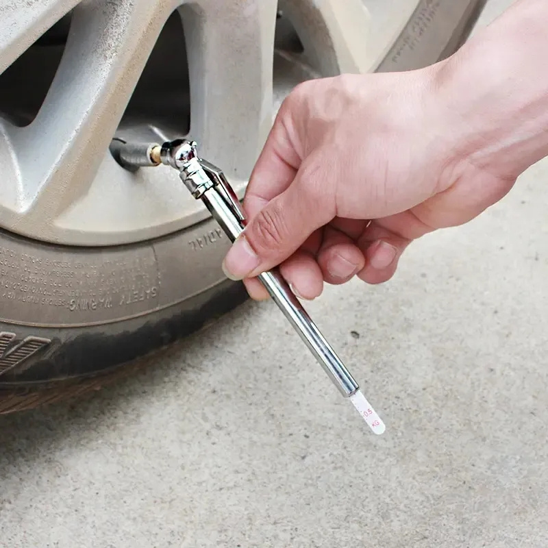 RTS High Quality Car Tire Air Pressure Test Meter Portable Pen Pressure Gauge Tester