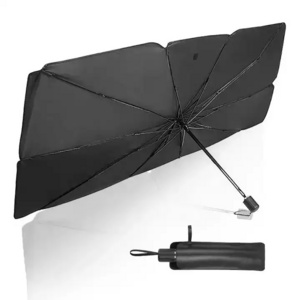 RTS Newest Custom Foldable Resistant Uv Windshield Portable Car Sunshade Umbrella