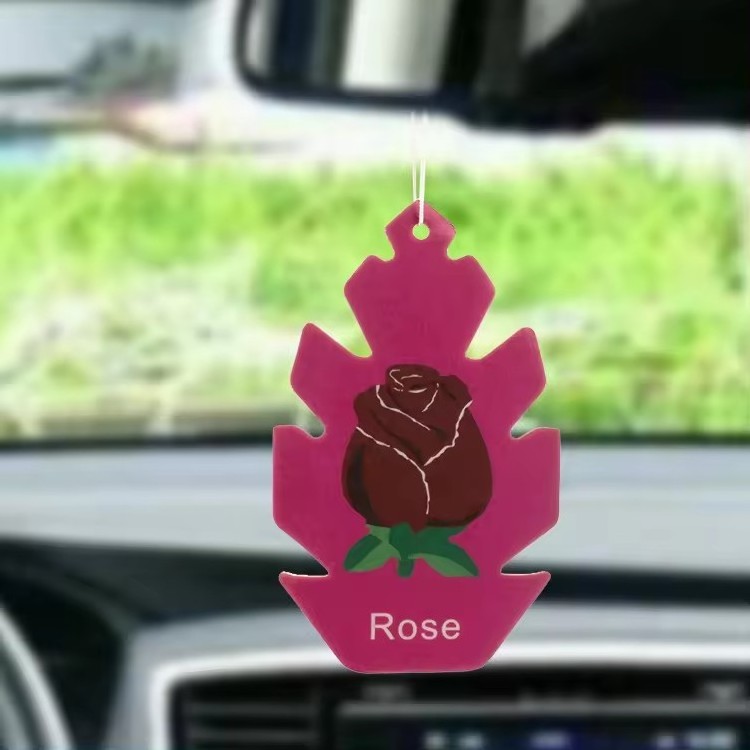 RTS car accessories fragrance scented paper card home air freshener hanger