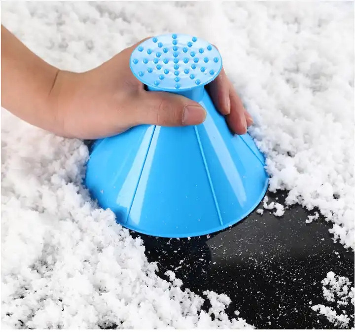 new shape round Snow blower for cars Snow Scraper Ice Scraper round shape shovel Car accessories