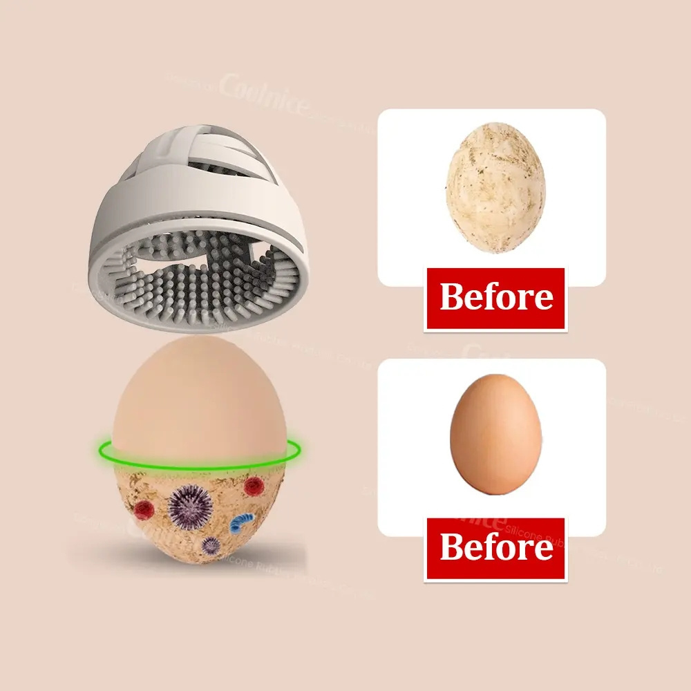 RTS High quality reusable cleaning tools, egg scrubber