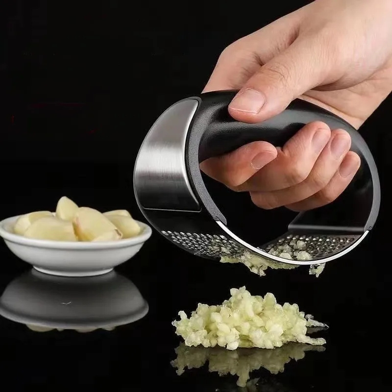 Factory Durable Kitchen tools Manual Garlic Mincer Food Masher Chopping Garlic Tool