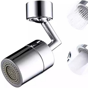 RTS Big Angle Dual Function Two Outlet Mode 720 Degree Swivel Sink Kitchen Faucet Aerator Sprayer Head splash filter faucet