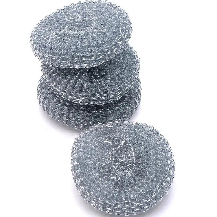 YDM Factory Kitchen and pot duty cleaning stainless steel wire scourer metal scrubber