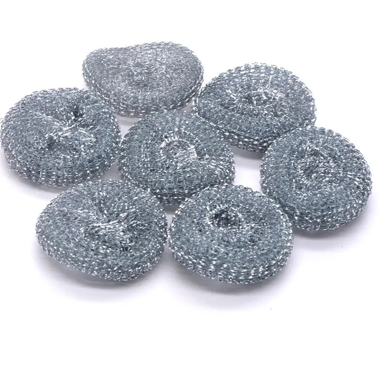 YDM Factory Kitchen and pot duty cleaning stainless steel wire scourer metal scrubber