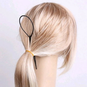 RTS 2023 YDM 4pcs Black Topsy Tail Hair Braid Ponytail Maker Hair Styling Tools Ponytail Creator Plastic Loop Hair Accessories