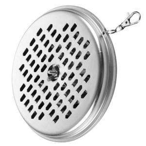 RTS Hot sale Summer portable hanging outdoor stainless steel camping mosquito coil base with cover