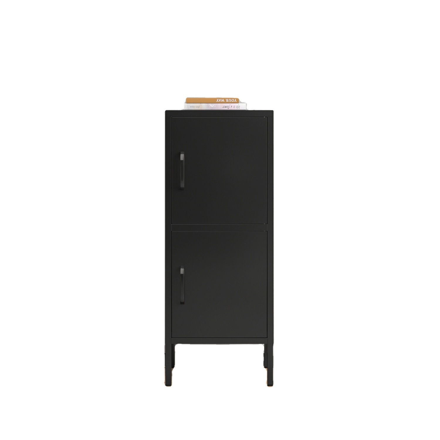 Good Design Multifunctional 2 Doors Storage Side Cabinet Steel Home Locker