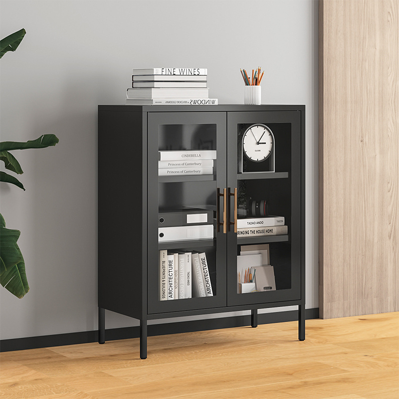 Steel Cabinet Metal Swing Door Office File Cabinet Living Room Cabinet