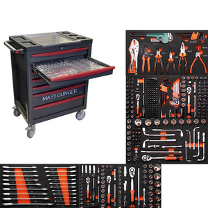 Tool Chest Rolling Movable Multi Functional Trolley Multi Drawers Steel Tool Storage Cabinets