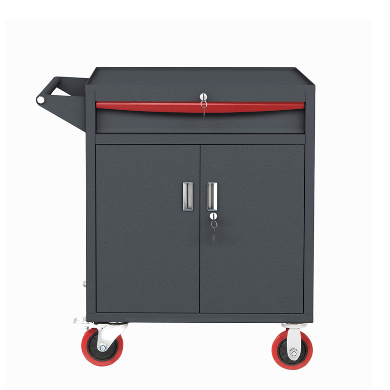 High Quality Garage Tool Cabinet with Drawers Tool Chest Workbench Steel Tool Black Red Stainless Garage Cabinets