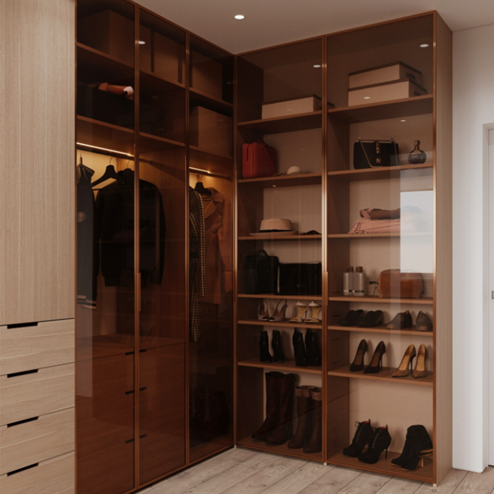 Bedroom Small Furniture Puertas De Closet En Espejo Storage Cabinet Door Finger Pull Design Walk In Closet System Water Wardrobe