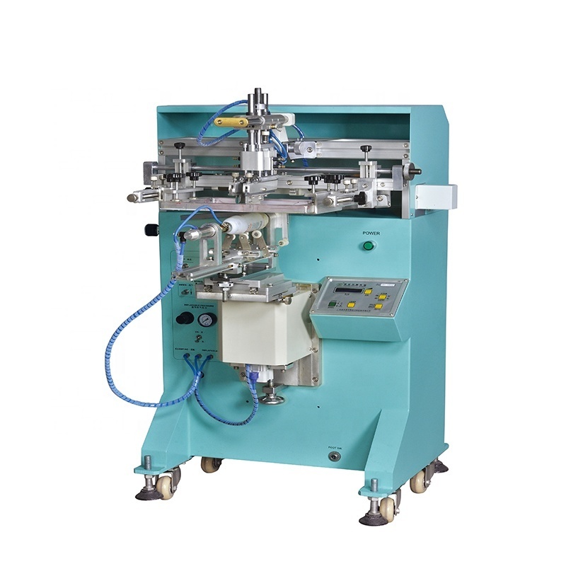 Matal-Semi automatic paper cup screen printing machine for plastic cup plastic bottle glass bottle Curved surface printer