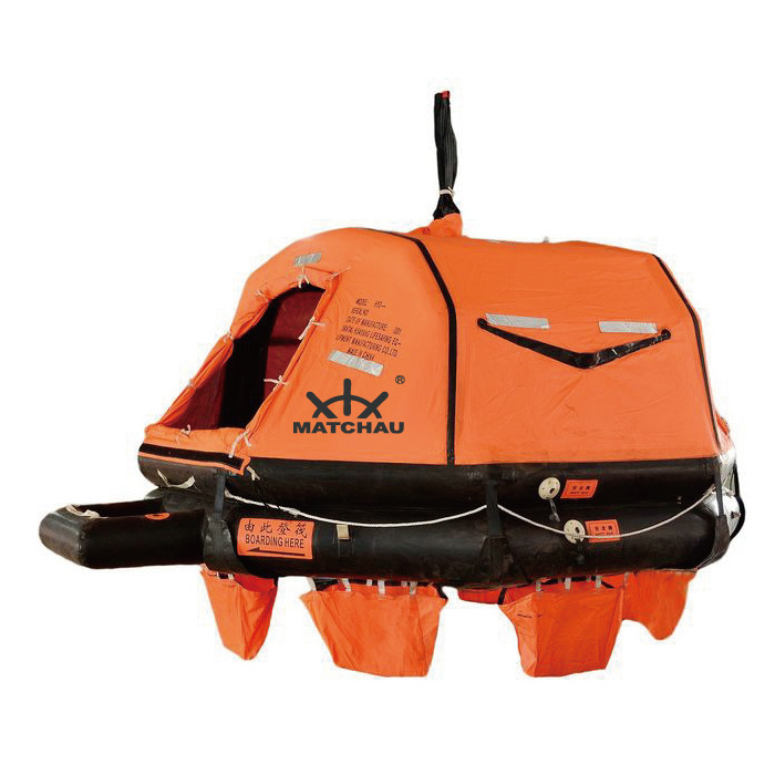 Self righting Davit launching Inflatable Life Raft