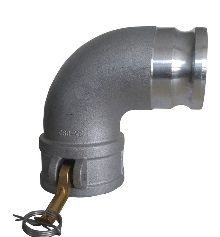 90 degree Elbow Type C Aluminium Camlock Coupling