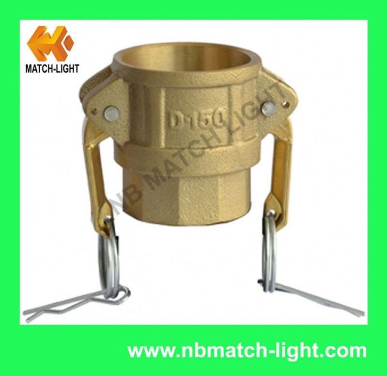 China Manufacturing Sand Casting Brass Camlock Hose Adaptors